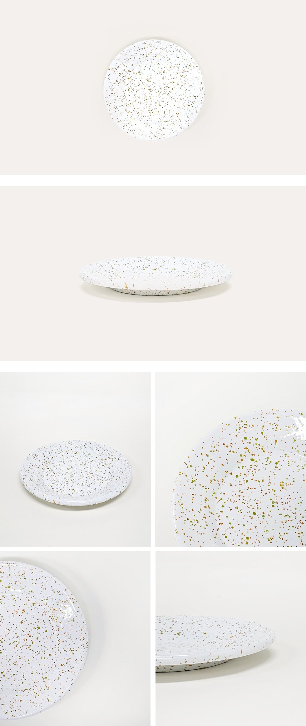 Milky Way Enamel Plate 21 4 color