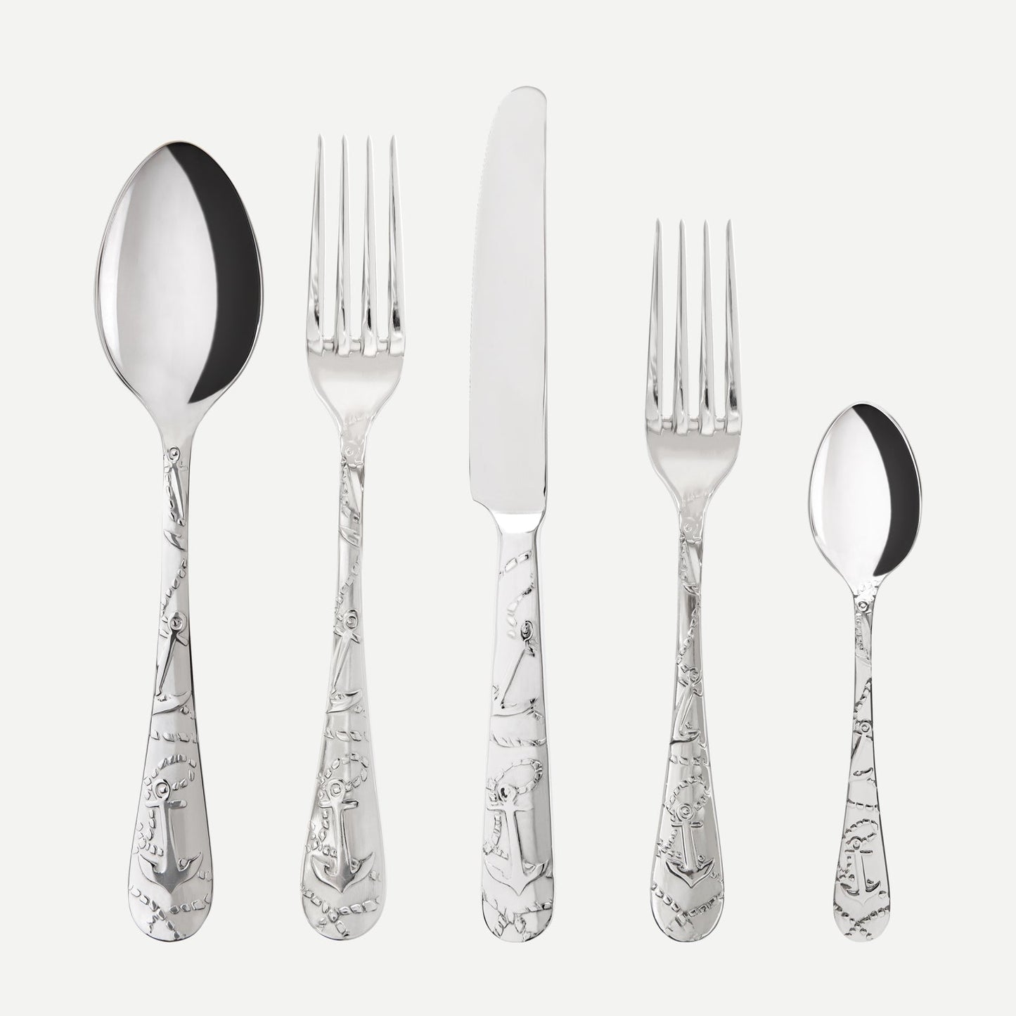 5 pieces cutlery set - Saint Malo, Stainless steel