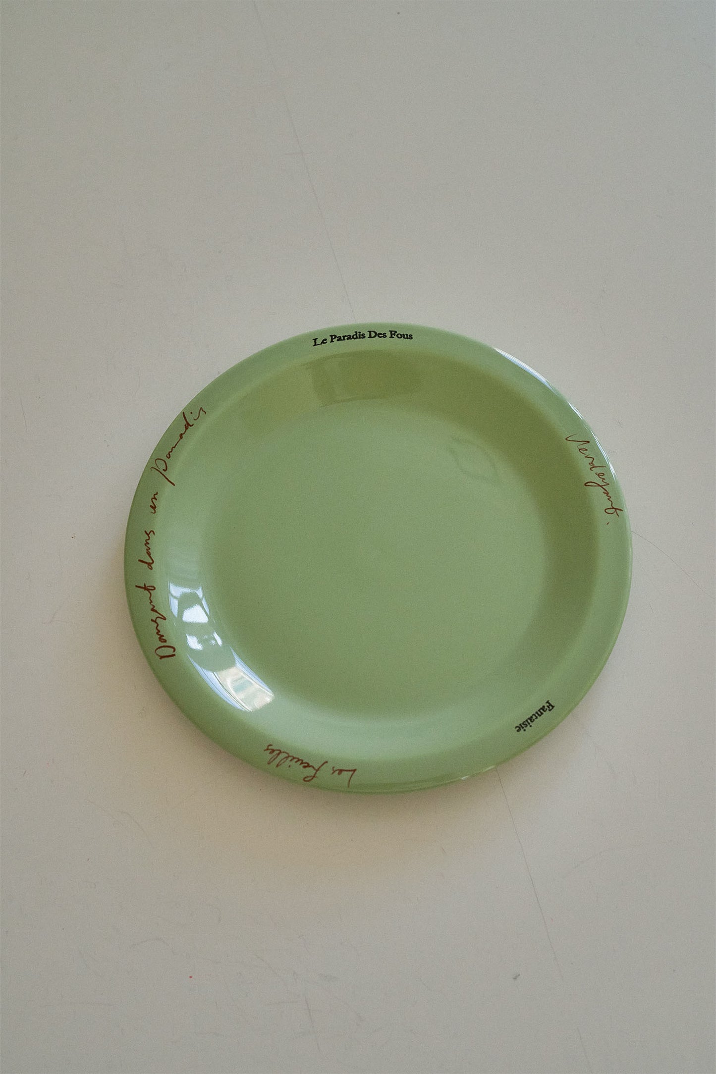 Le Paradis Saucer (Olive)