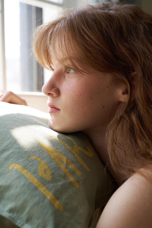 Breezy Day Cushion Cover (Mint)