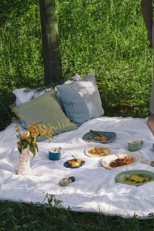 Breezy Day Cushion Cover (Sky)