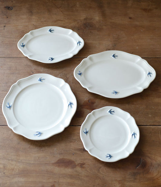 Early bird round plate