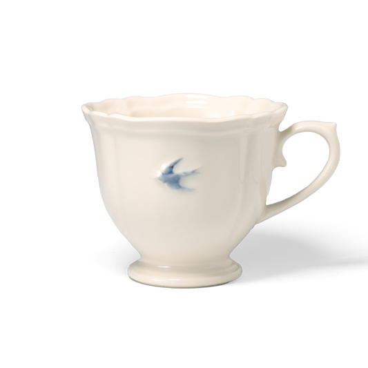 Early bird round mug