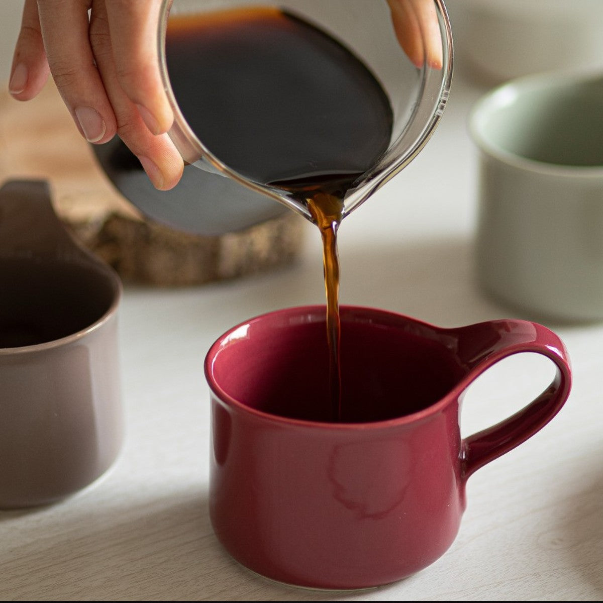 CERAMIC CAPPUCCINO MUG (5.4 oz)
