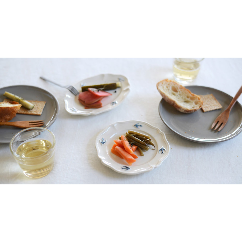 Early bird round plate