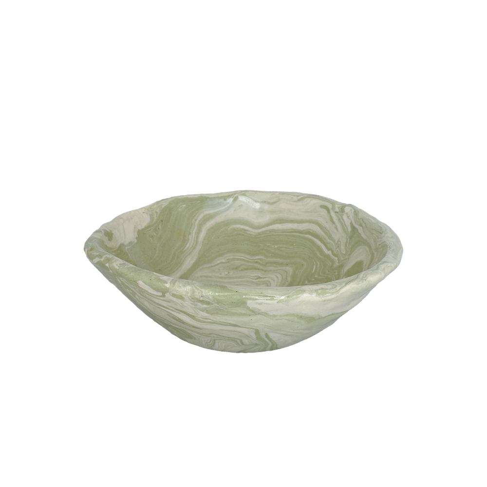 Bowl Marble Sage S