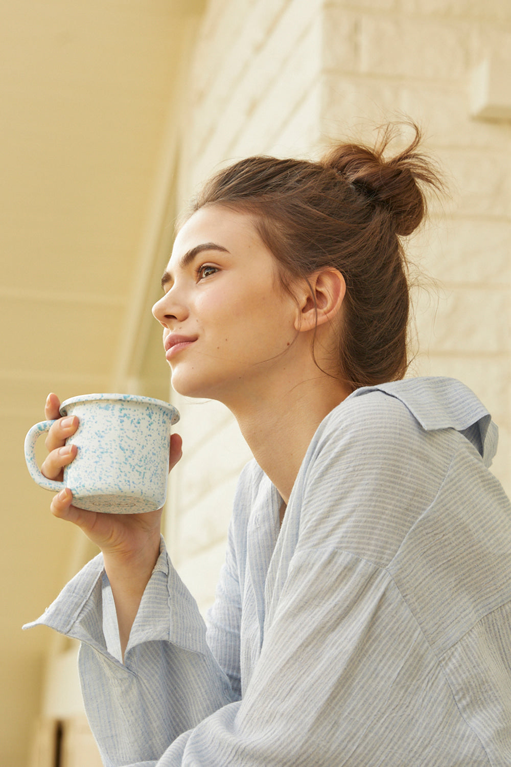 Milky Way Enameled Mug L 350ml 4 Colors