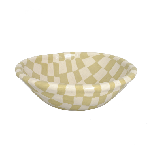 Bowl Check Olive M