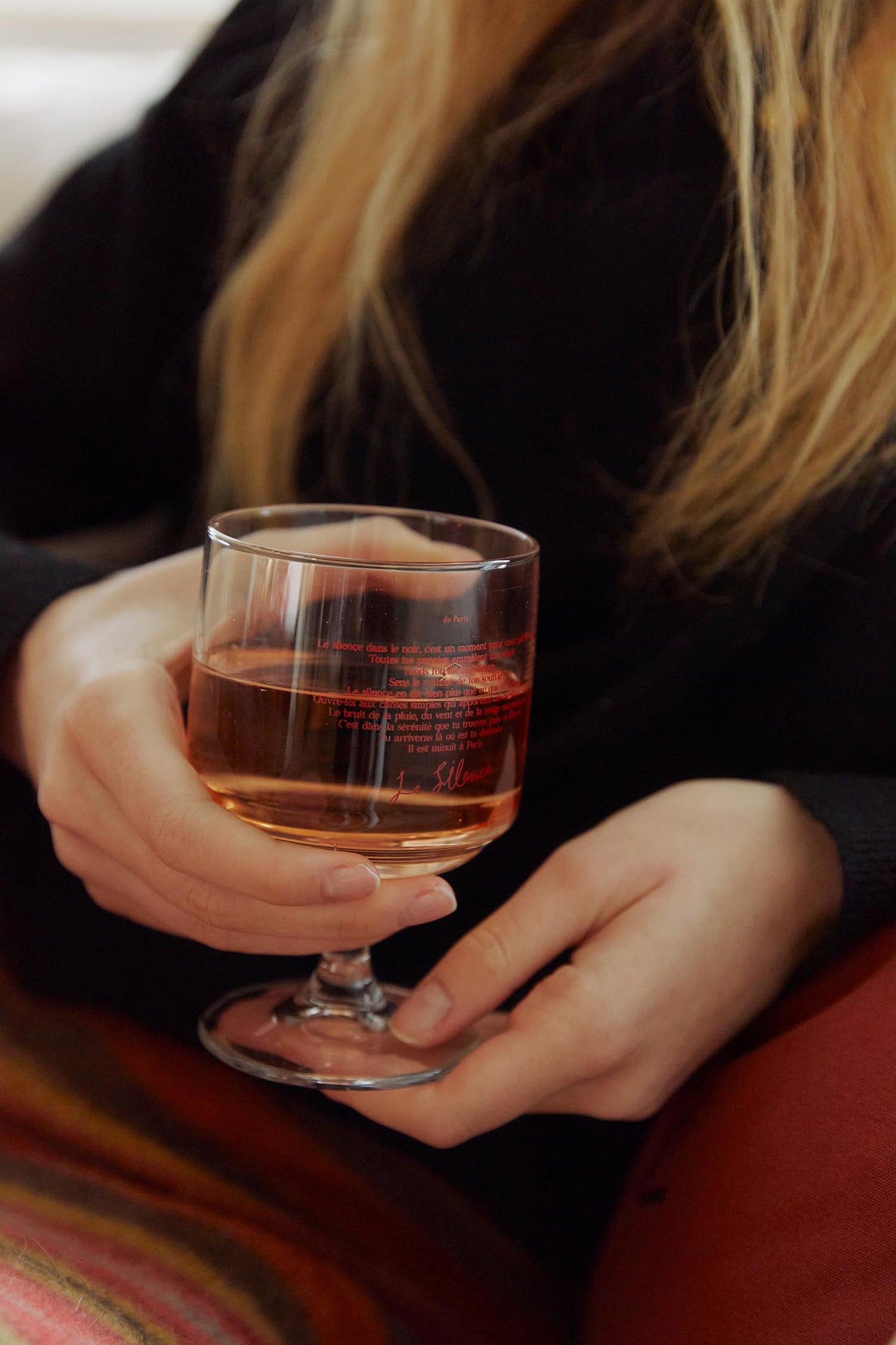 Midnight Wine Glass (Sienna)